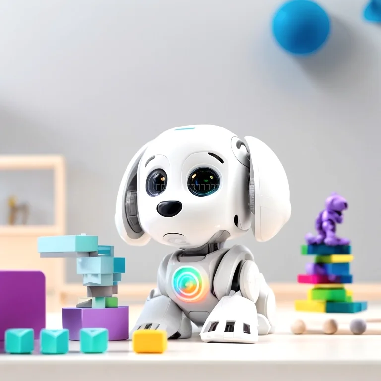 Zwei Kinder teilen ein AI-Spielzeug